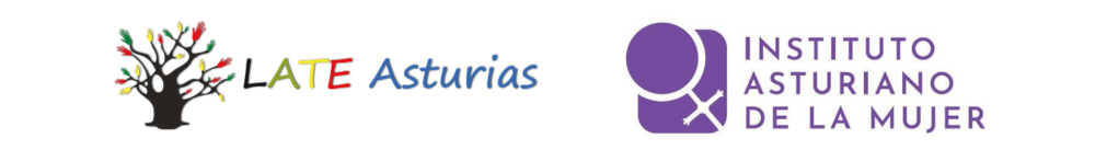 Logos late Asturias y del Instituto asturiano de la mujer